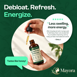 Lymphatic drainage drops