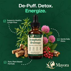 Lymphatic drainage drops