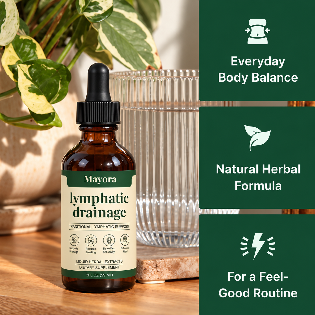 Mayora Lymphatic Drainage Drops